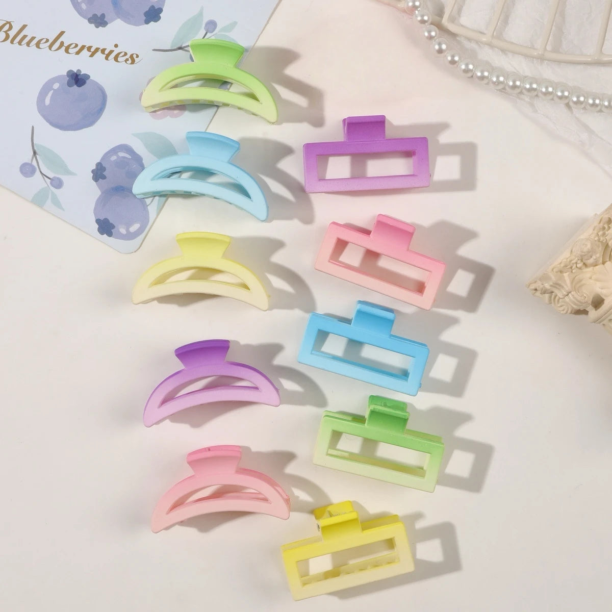 10/20Pcs Small Hair Claw Clips for Women Girls,Mini Tiny Hair Pins Hair Accessories for Thin Thick Medium Fine Hair