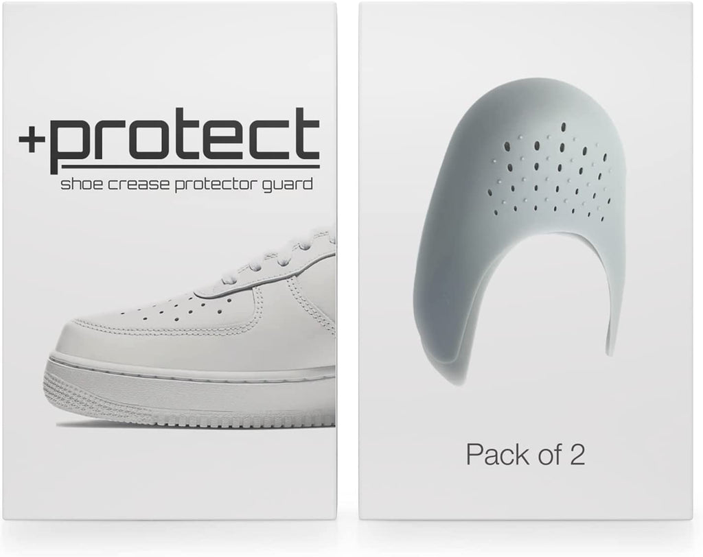 +Protect | Shoe Crease Protector Guards for Sneakers: Air Force 1, Jordans, Dunks & More – 2 Pairs
