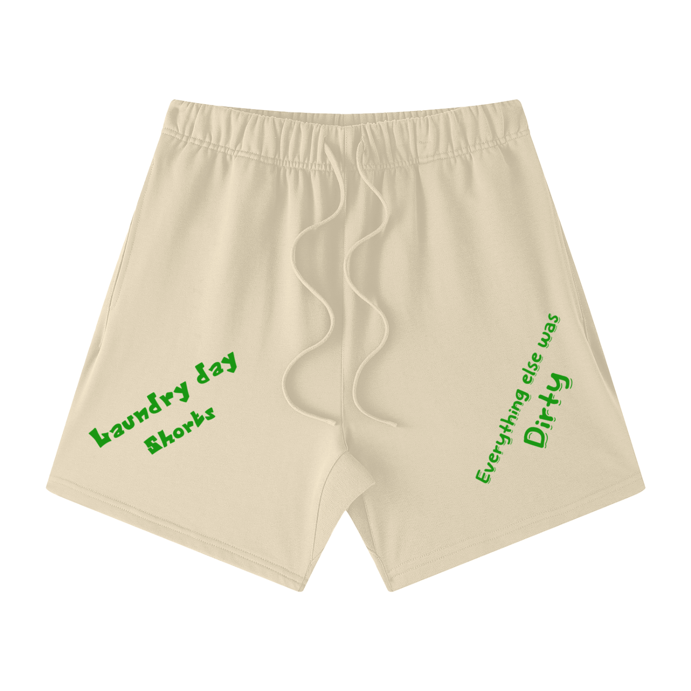 Unisex Earth Tone Loose Fit Cotton Shorts