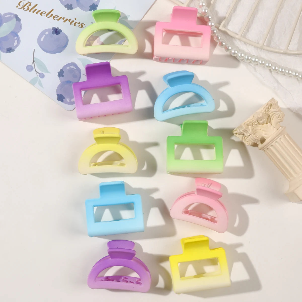 10/20Pcs Small Hair Claw Clips for Women Girls,Mini Tiny Hair Pins Hair Accessories for Thin Thick Medium Fine Hair