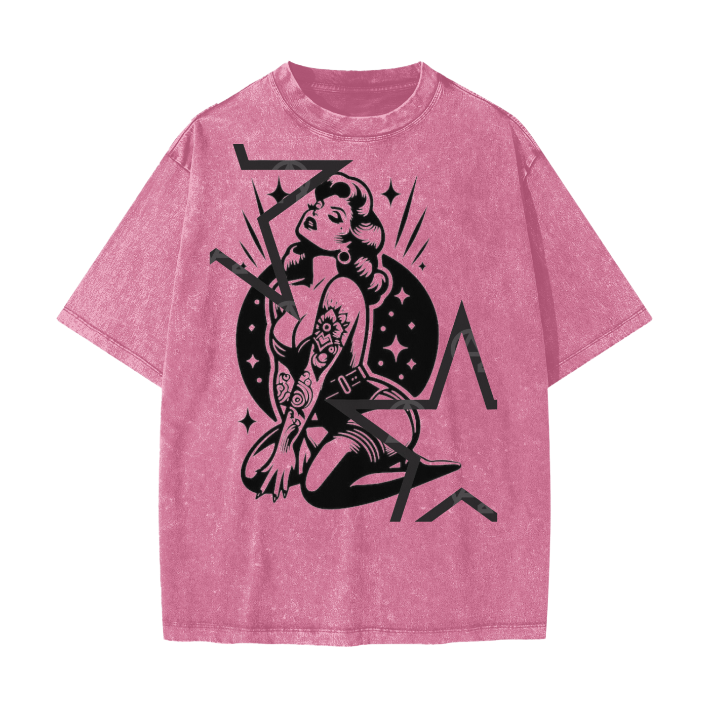 Heavyweight Snow Washed T-Shirt