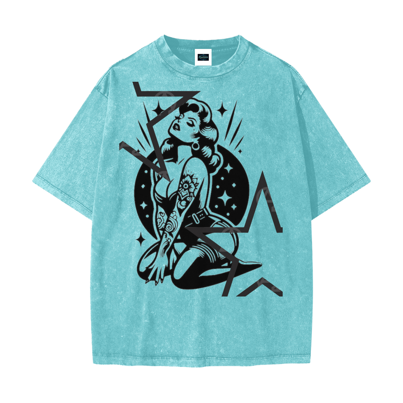 Heavyweight Snow Washed T-Shirt