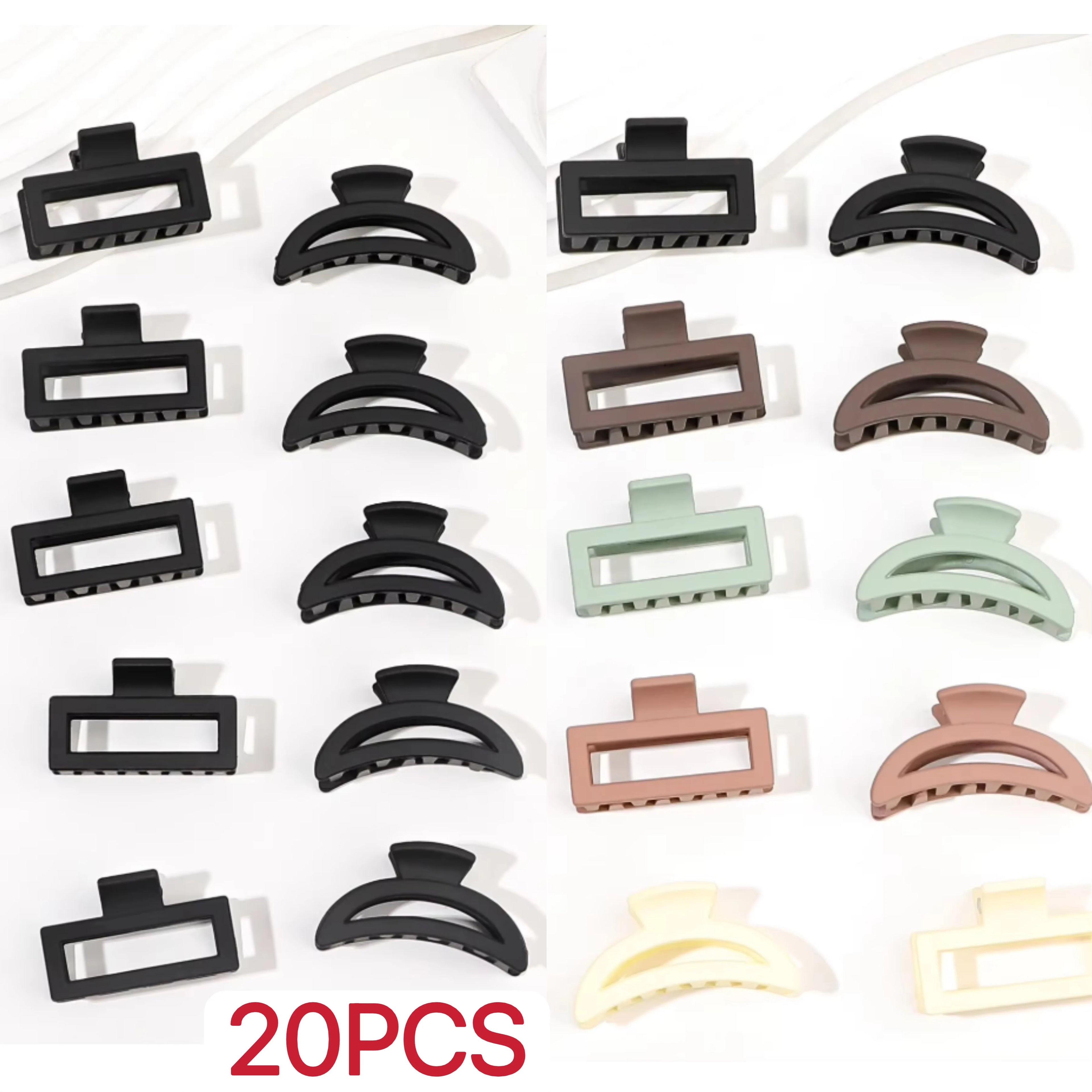10/20Pcs Small Hair Claw Clips for Women Girls,Mini Tiny Hair Pins Hair Accessories for Thin Thick Medium Fine Hair