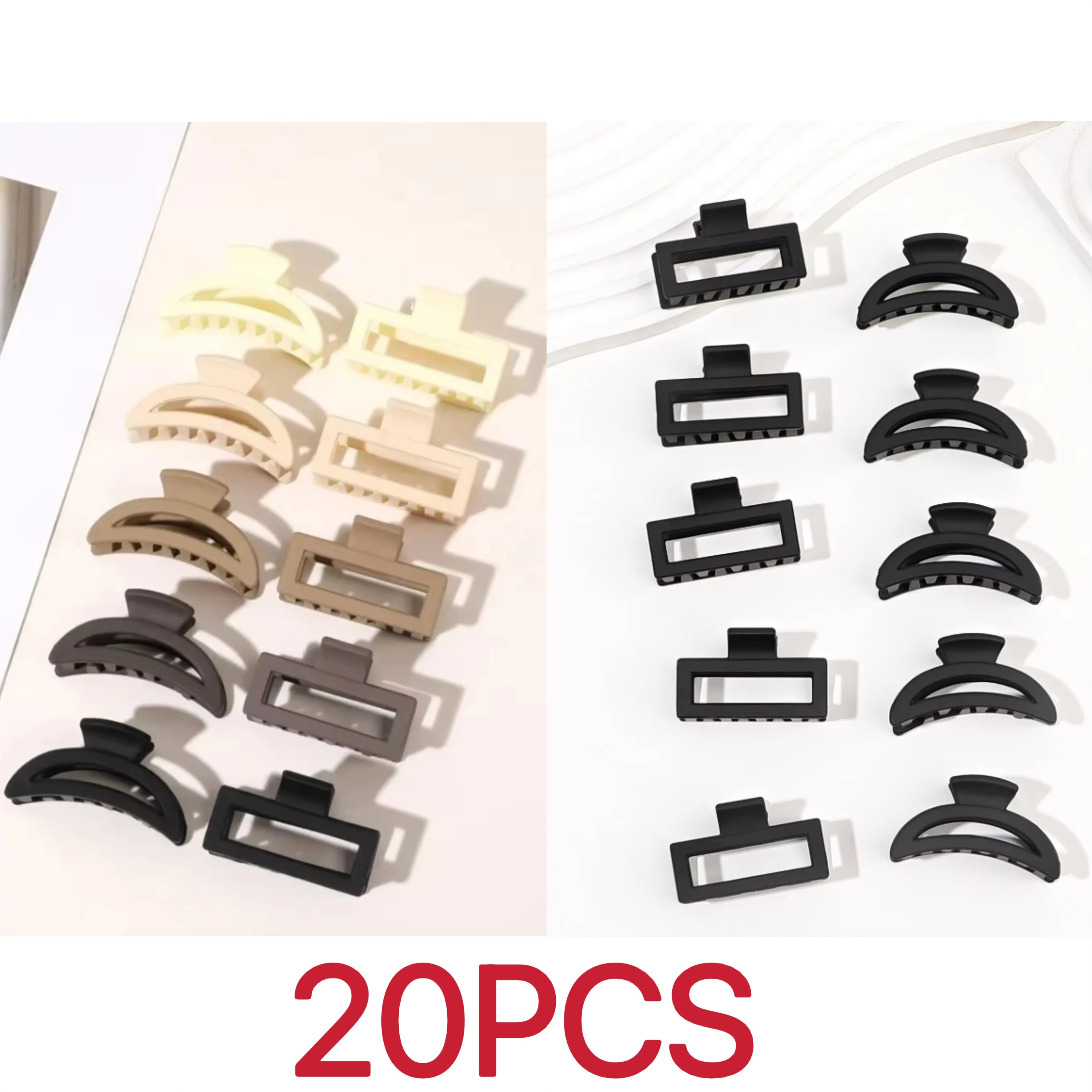 10/20Pcs Small Hair Claw Clips for Women Girls,Mini Tiny Hair Pins Hair Accessories for Thin Thick Medium Fine Hair