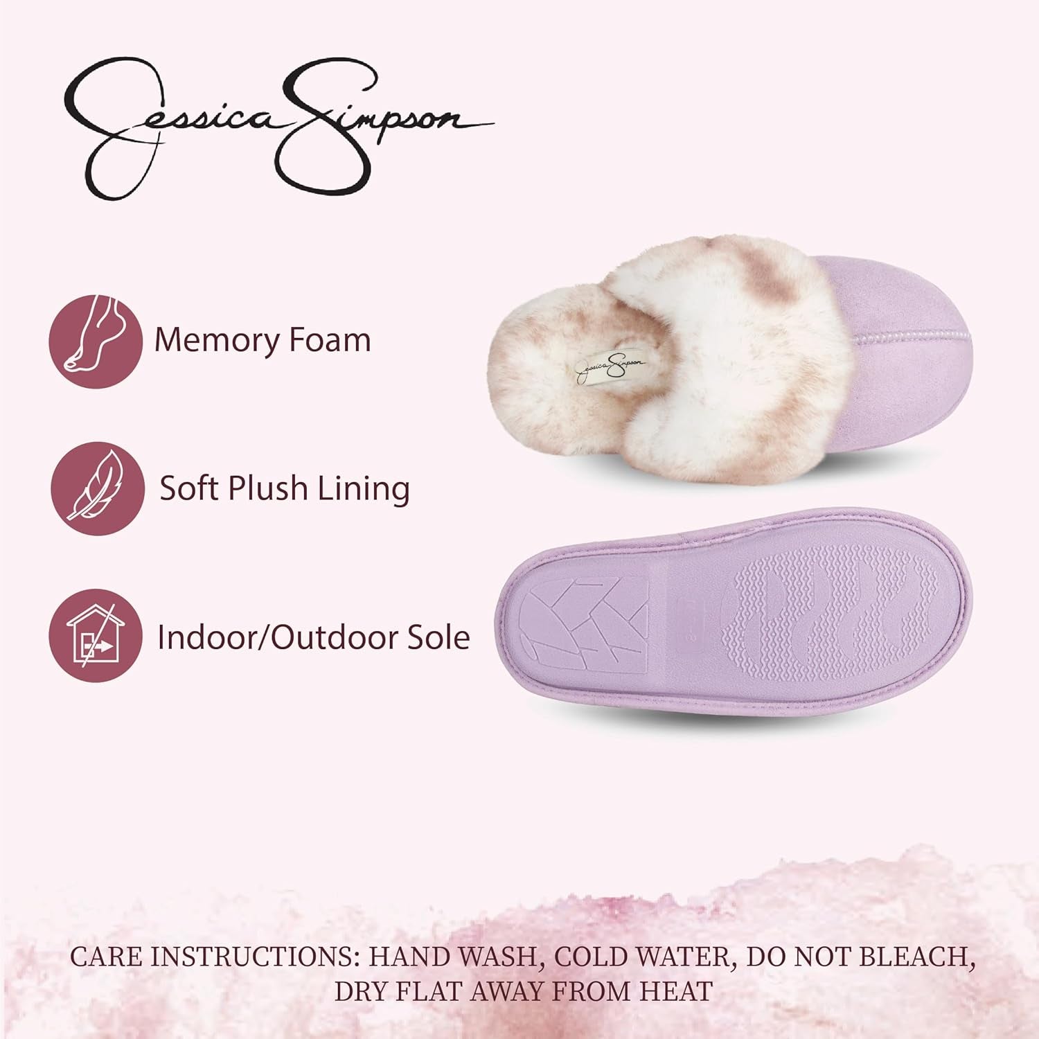 Women'S Comfy Faux Fur Memory Foam Slippers