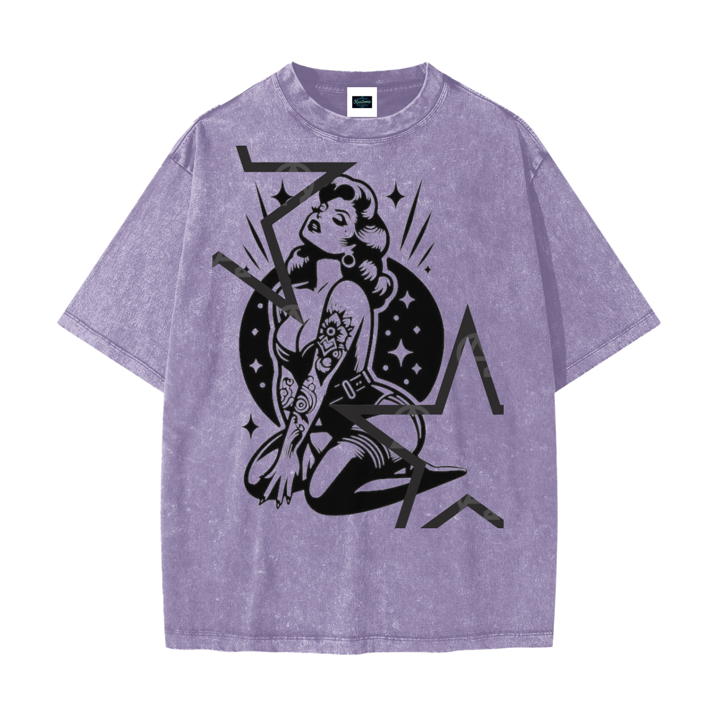 Heavyweight Snow Washed T-Shirt