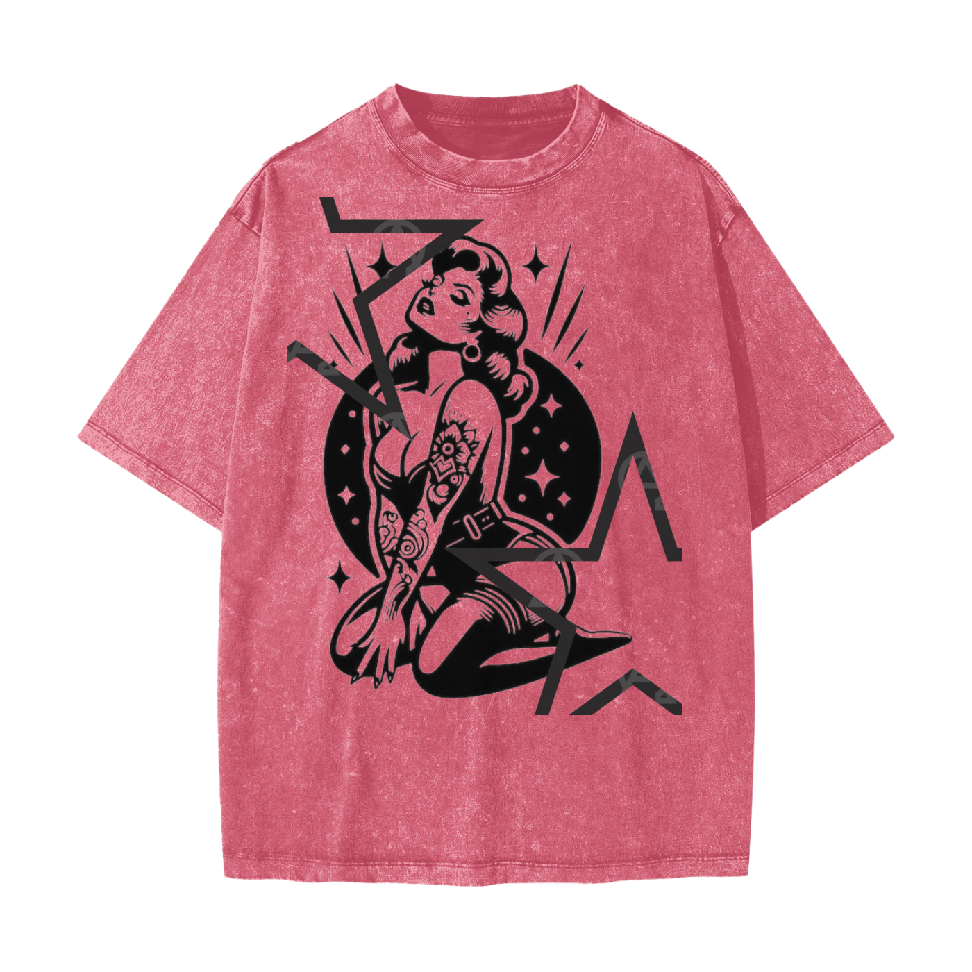 Heavyweight Snow Washed T-Shirt