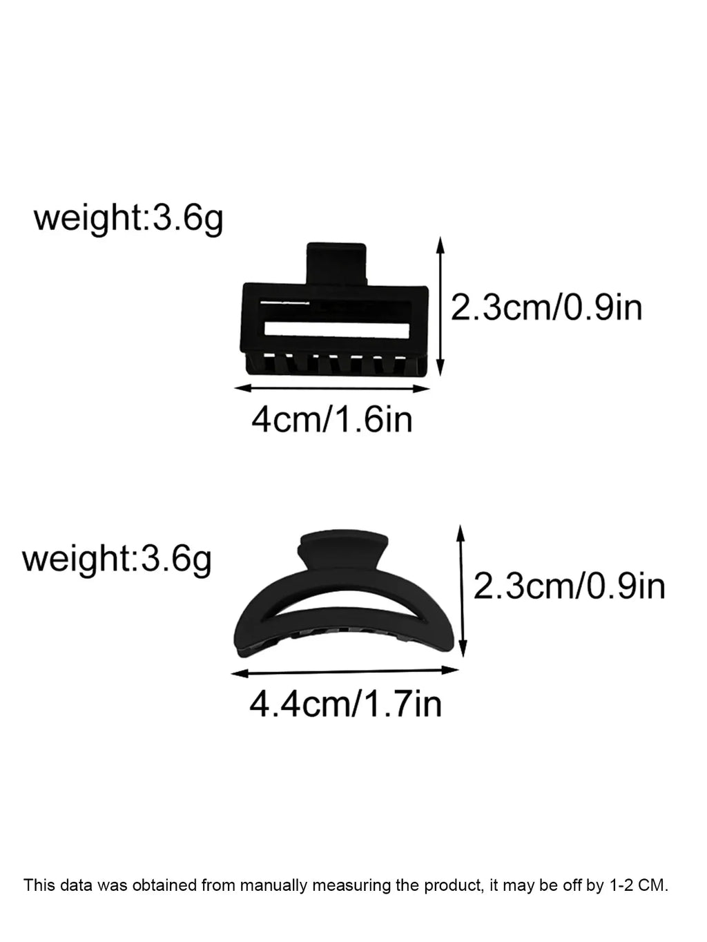 10/20Pcs Small Hair Claw Clips for Women Girls,Mini Tiny Hair Pins Hair Accessories for Thin Thick Medium Fine Hair