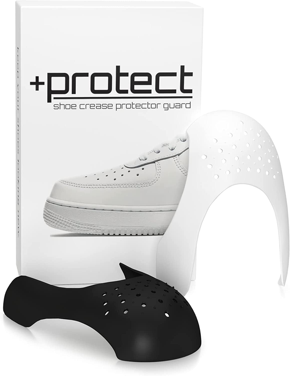 +Protect | Shoe Crease Protector Guards for Sneakers: Air Force 1, Jordans, Dunks & More – 2 Pairs