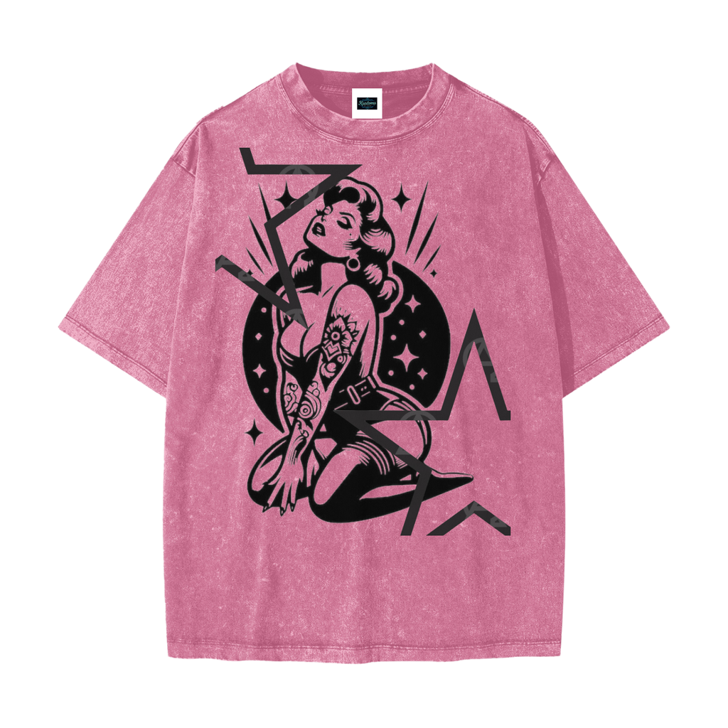 Heavyweight Snow Washed T-Shirt