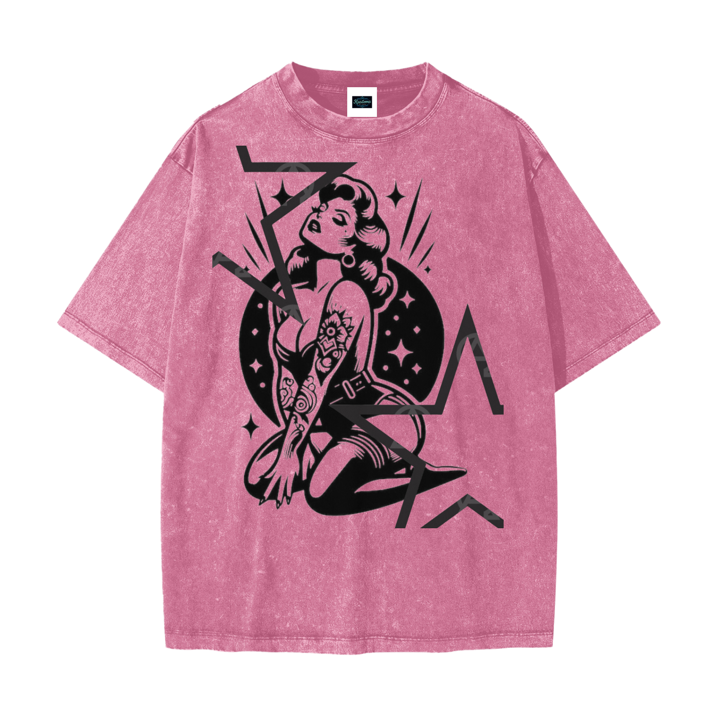 Heavyweight Snow Washed T-Shirt