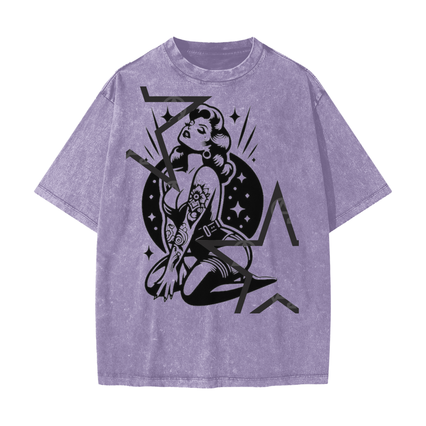 Heavyweight Snow Washed T-Shirt