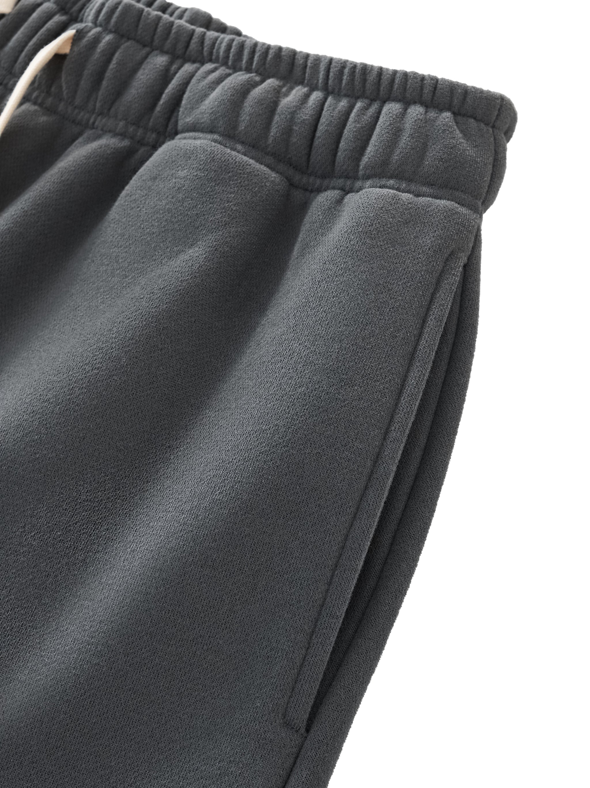 Relaxed Drawstring 3/4 Sweatpants